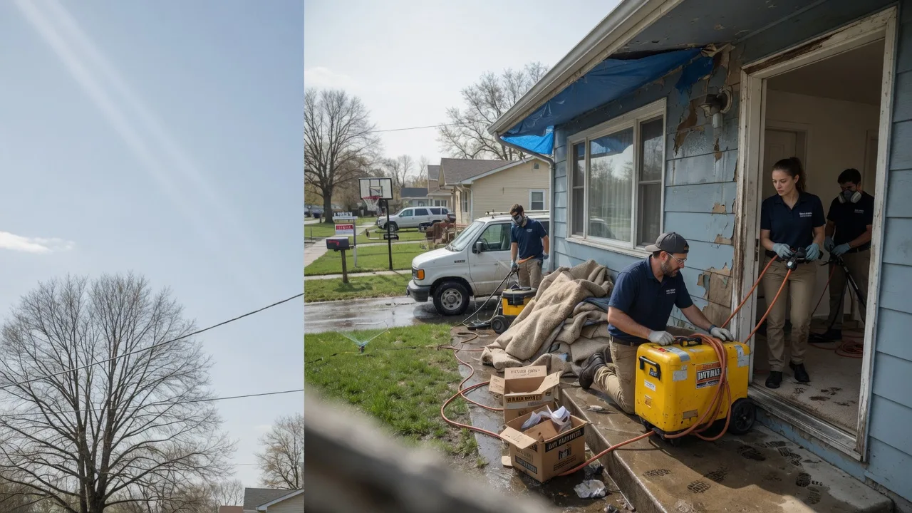 Basement Flood Cleanup in East Thermopolis, WY near me